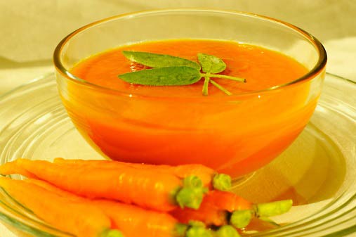 receita de creme de cenoura