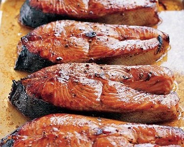 receita de posta de salmão no forno