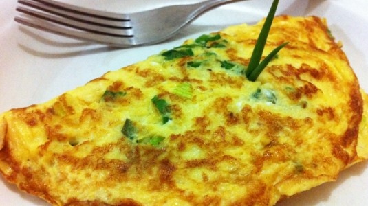 receita de omelete